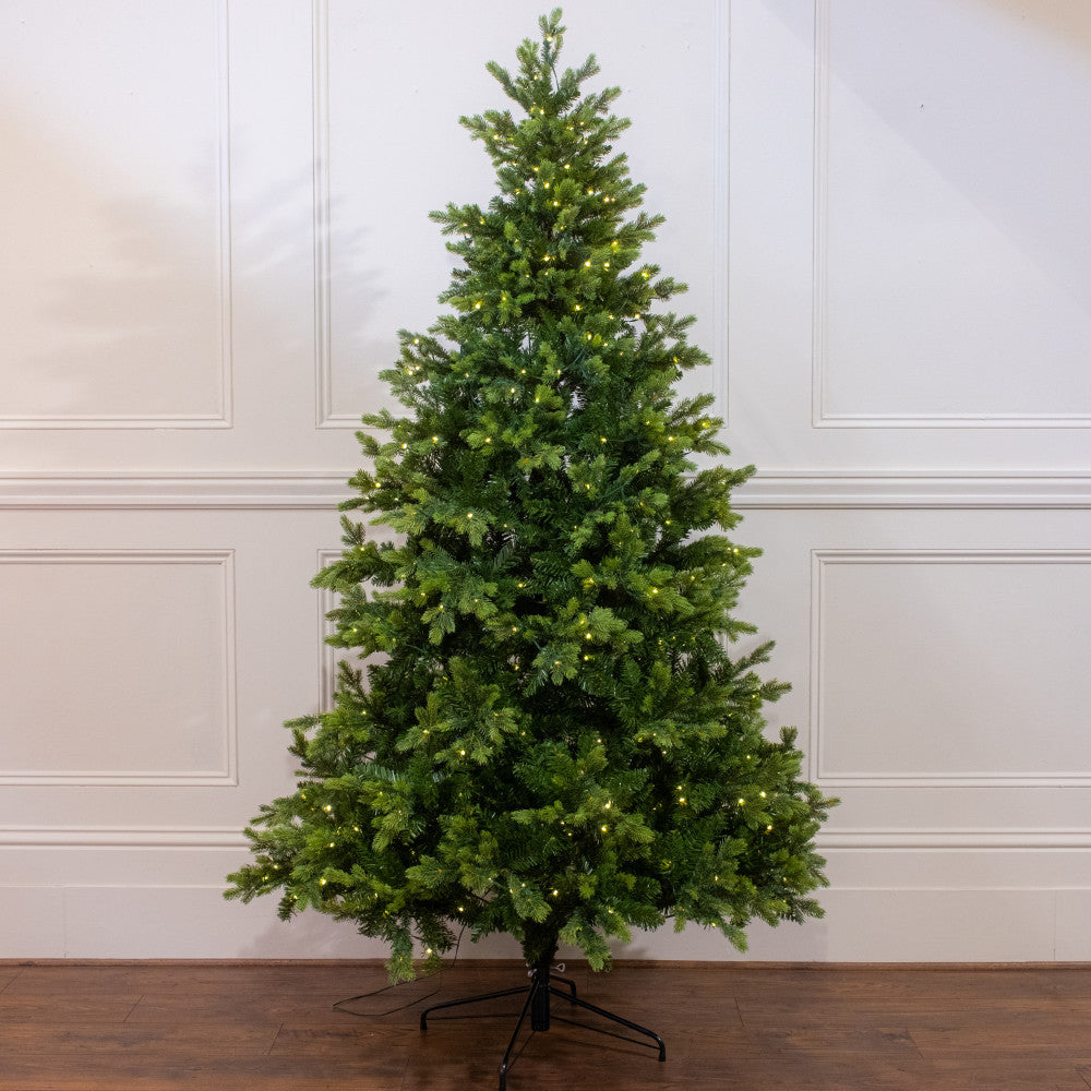 7ft Pre-lit Grand Fir Christmas Tree