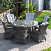 Ravenna - 6 Seater Set (Grey)