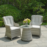 Ravenna - Bistro Set (White Washed)