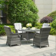 Ravenna - 4 Seater Set (Grey)