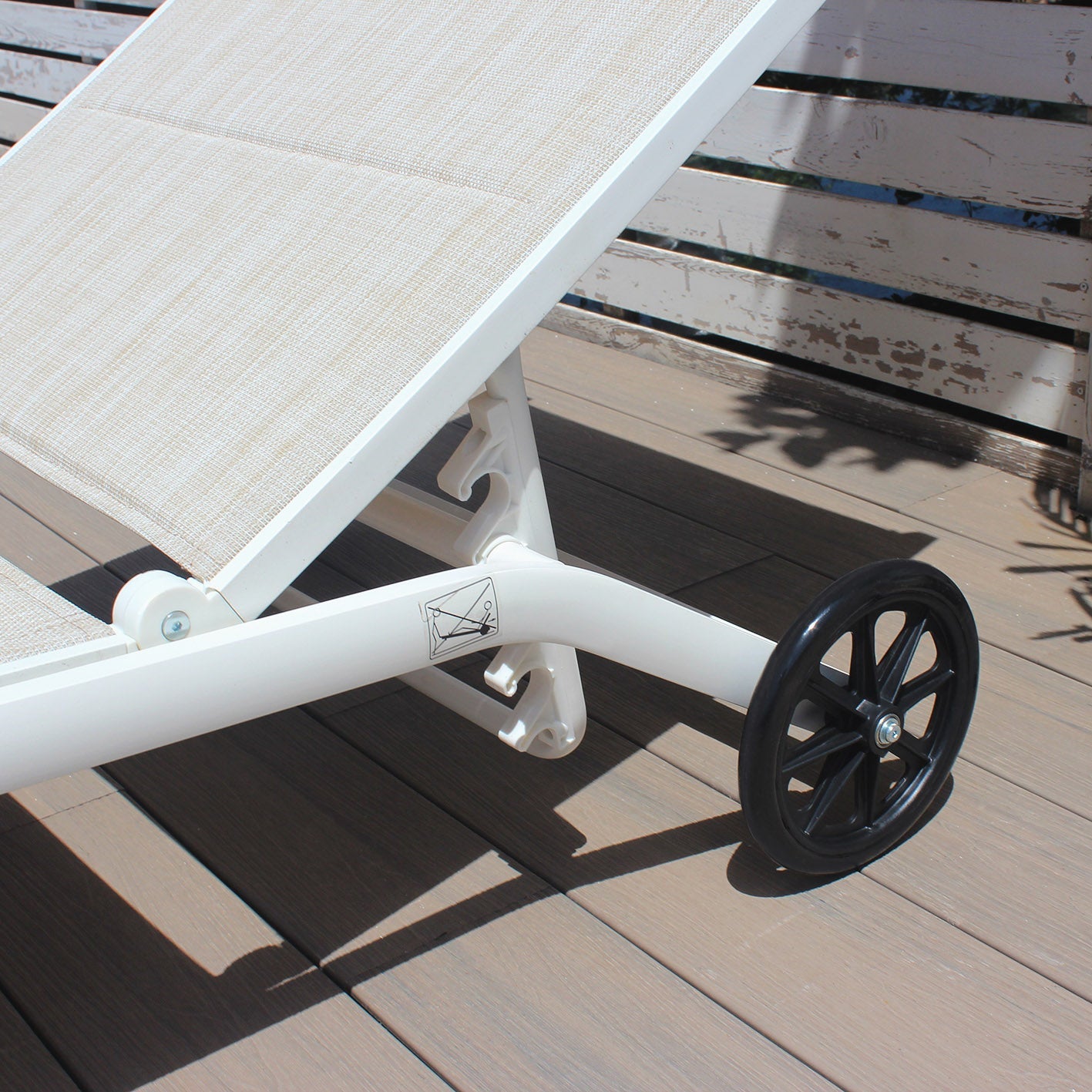 Textilene Sun Lounger - Rathwood Store