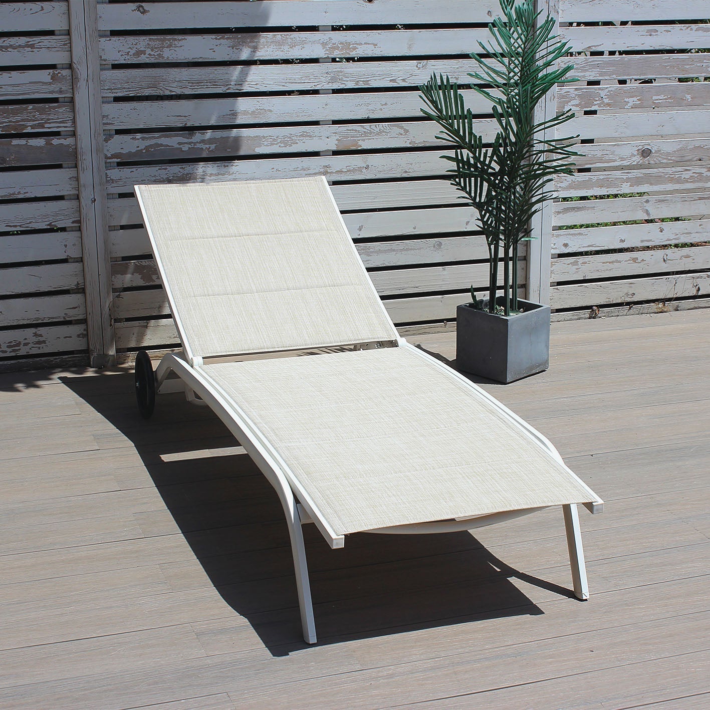 Textilene Sun Lounger - Rathwood Store
