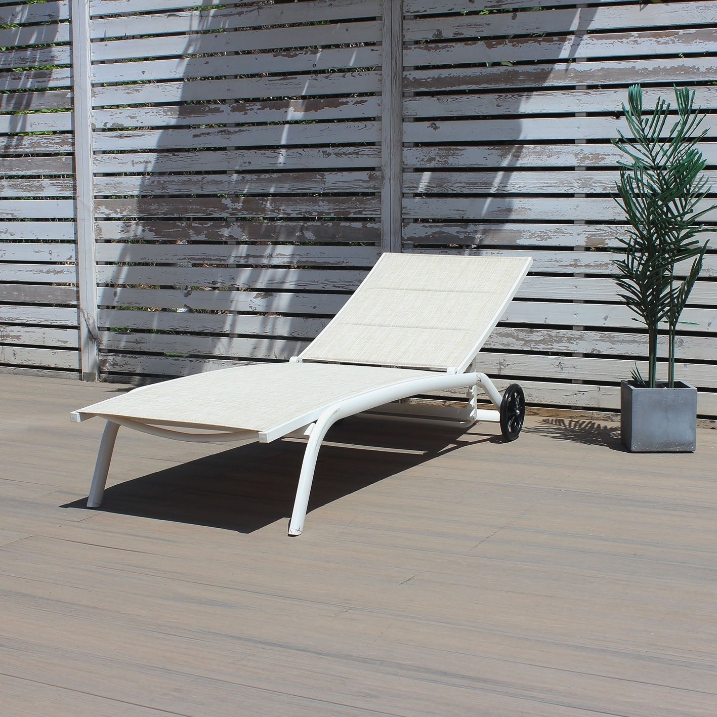 Textilene Sun Lounger - Rathwood Store