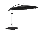 Cantilever Parasol - 300cm Round in Charcoal